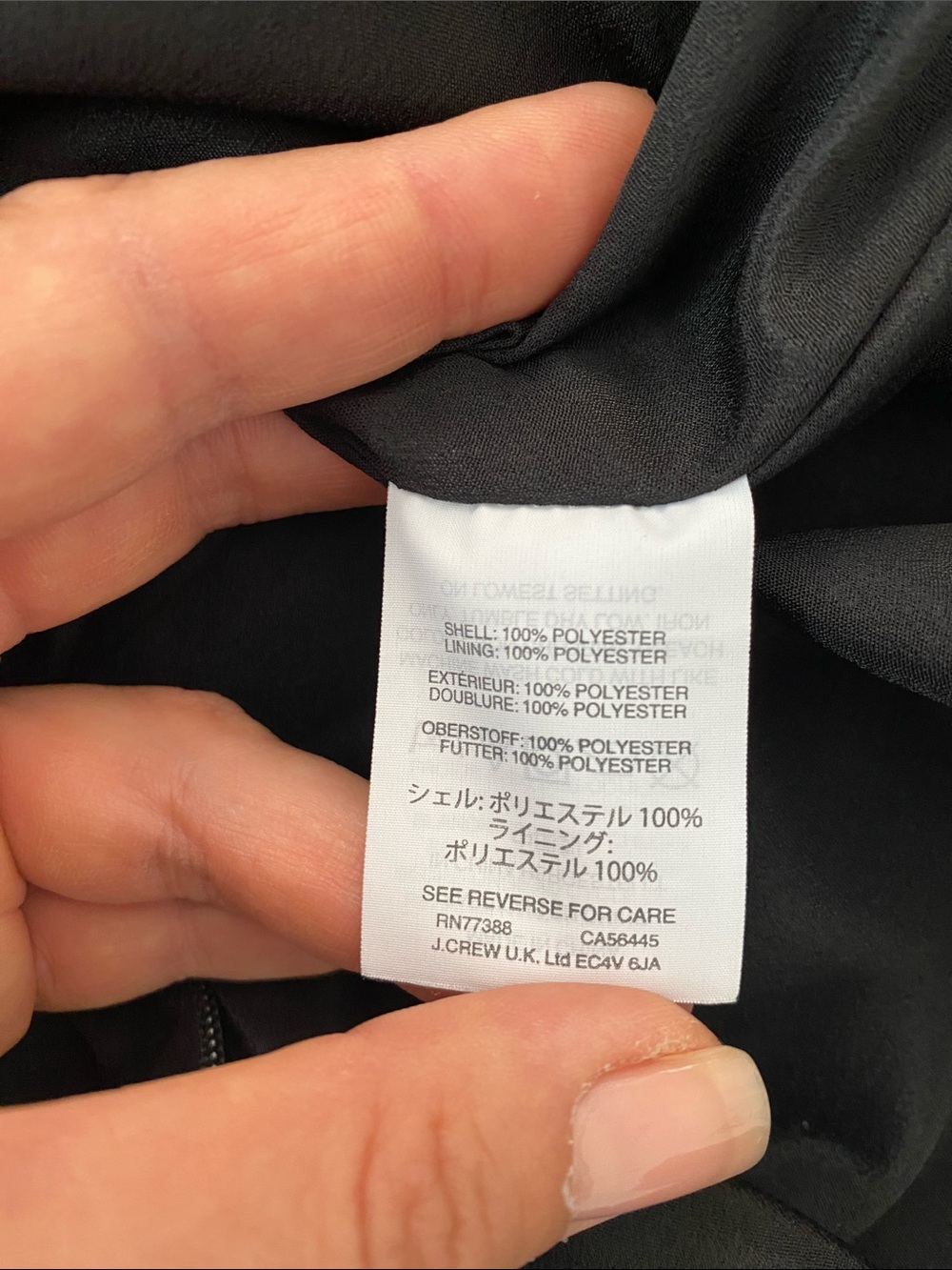 J. Crew Black Pleated Midi Skirt Size 4 - Picture 8 of 8